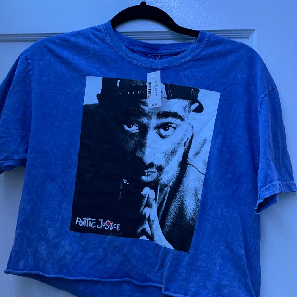 Tupac Crop Top